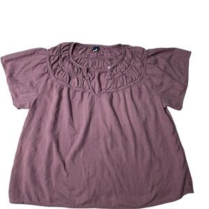 Old Navy.  Mauve Boho Blouse